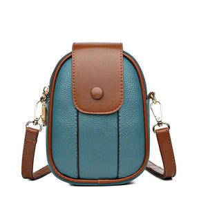 Bolsa de Couro Legítimo Crossbody - Philie Rhauanna